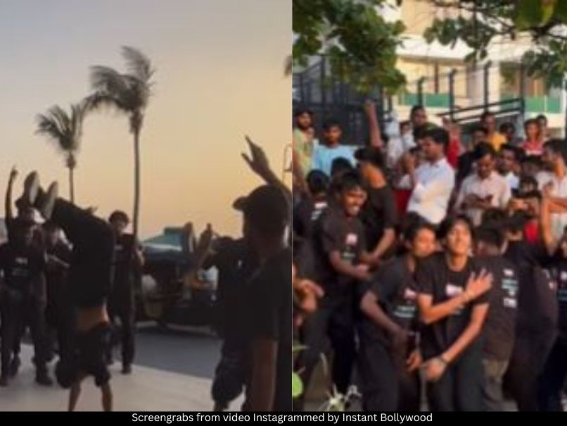 SRK dance Mannat 