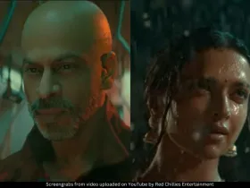 SRK and Deepika Padukone 