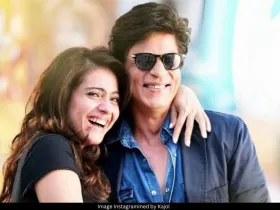 Kajol and SRK 