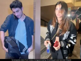 Ibrahim Ali Khan and Palak Tiwari 