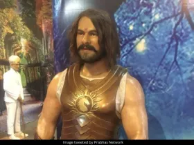 Prabhas statue 