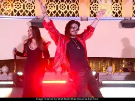 Shah Rukh Khan at Burj Khalifa 