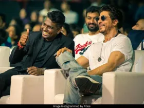 Atlee and Shah Rukh Khan 