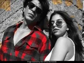 SRK and Suhana 