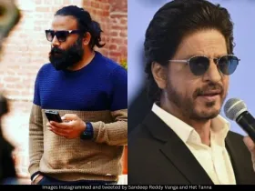 Sandeep Reddy Vanga and Shah Rukh Khan 