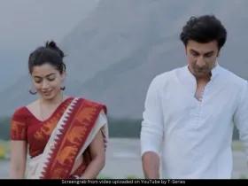 Ranbir Kapoor and Rashmika Mandanna 