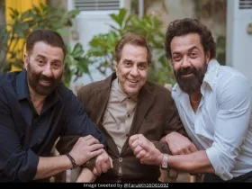 Sunny, Bobby and Dharmendra Deol 