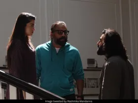 Rashmika Mandanna and Ranbir Kapoor 