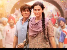 SRK and Taapsee Pannu 