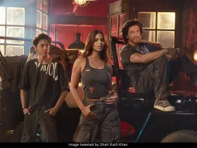 Aryan Khan, Suhana Khan and SRK 