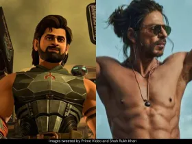 Prabhas and SRK 