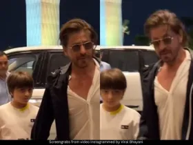 SRK and AbRam 