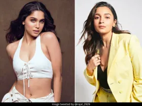 Sharvari Wagh and Alia Bhatt 