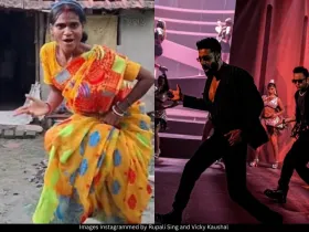 Rupali Sing and Vicky Kaushal 