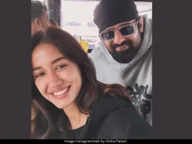Disha Patani and Prabhas 