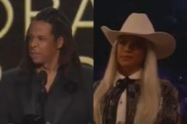 Jay Z and Beyonce 