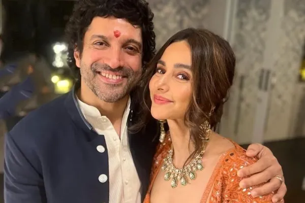 Shibani and Farhan 